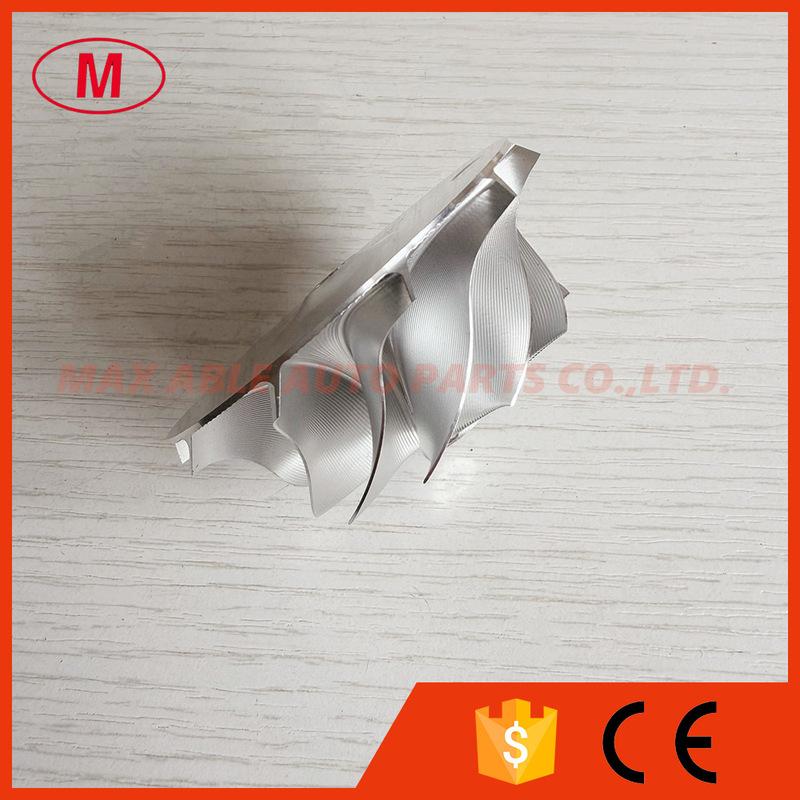 RHF5 Reverse 11+0 Blades 49.50/63.80mm Point Milling,snake Curve,high Performance Aluminum 2618/milling/billet Compressor Wheel