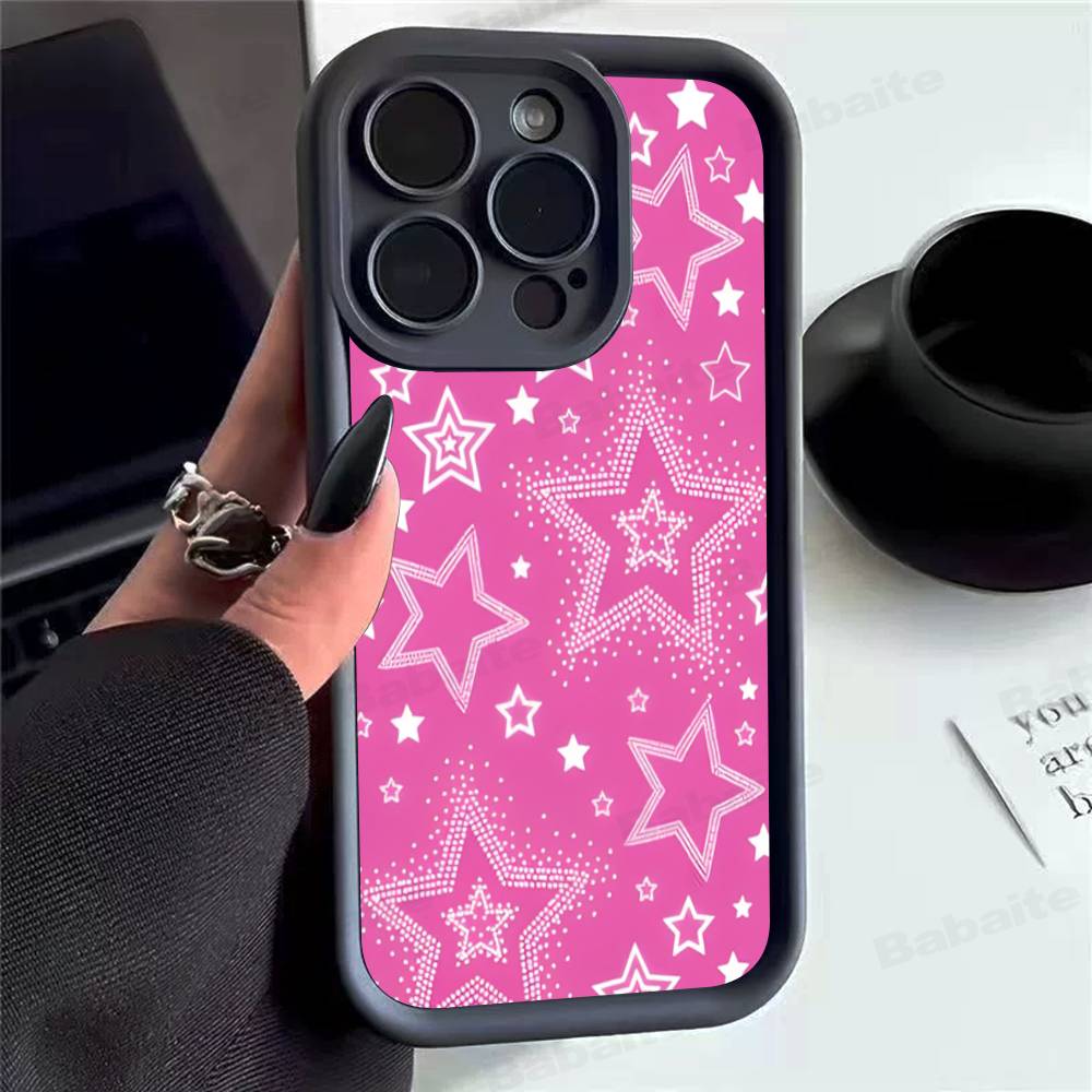 Phone Case Fashion Vintage Large Stars For Xiaomi Mi 15T 17 15 14 13 12 14T Lite Poco M7 F7 M6 X7 X6 F4 F5 Pro Ultra Back Cover