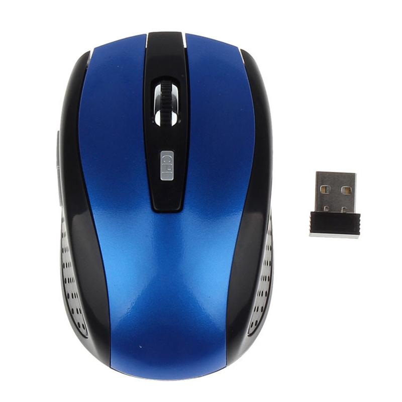 2.4G Usb Red Optical Wireless Mouse 6D For Computer Laptop Gaming Mice Ergonomically-Designed Wireless Mouse