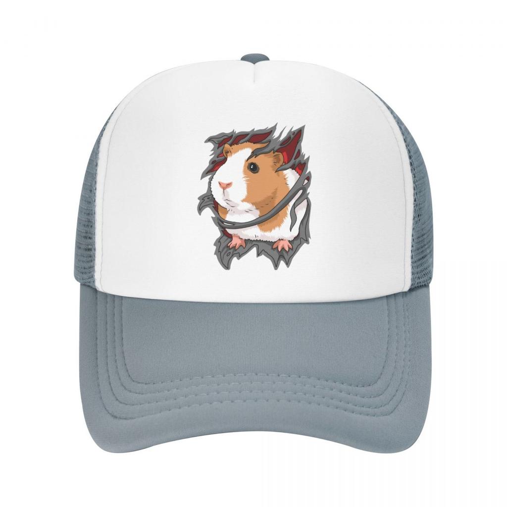 Classic Cute Guinea Pig Pet Trucker Hat Unisex Women Custom Adjustable Unisex Animal Baseball Cap Spring Snapback Caps