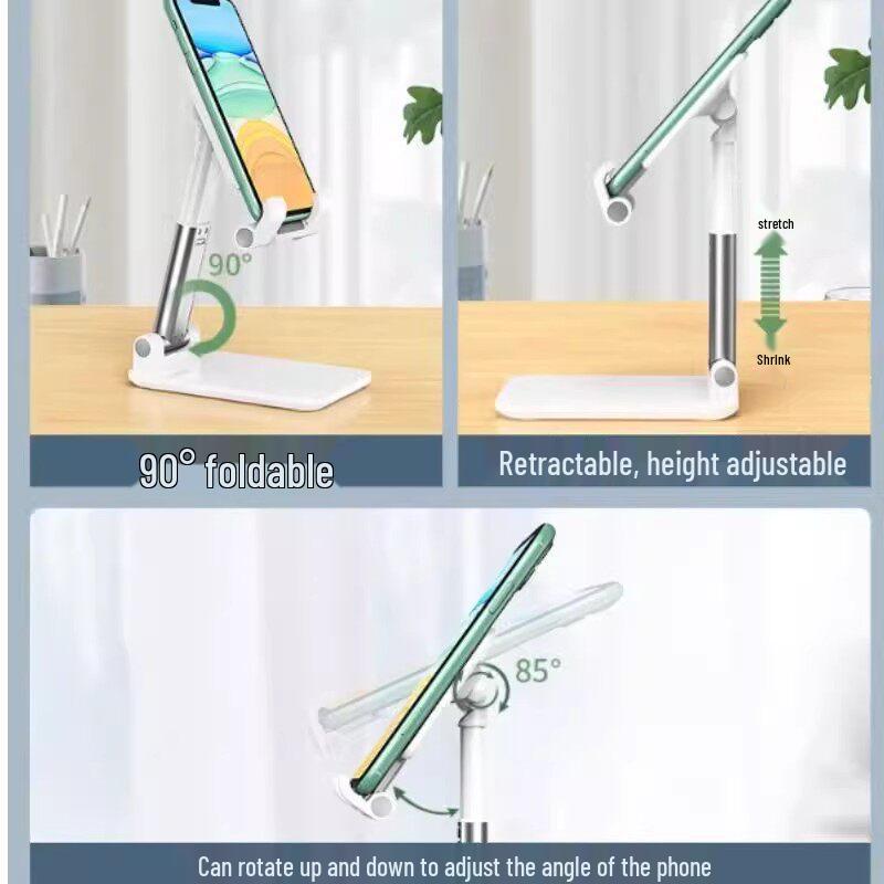 Lazy Person Universal Phone & Tablet Stand for Desktop Live Broadcasts