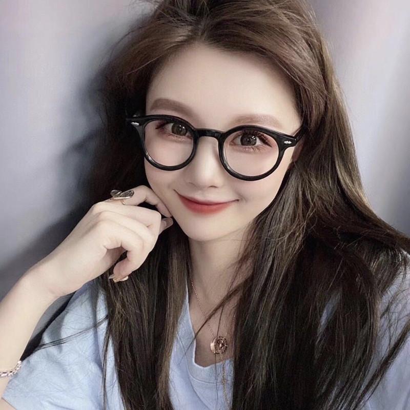 

2022 New Fashion Sun Glasses Sunglasses Korean Unisex Round Frame New Shades Retro Men Women Trendy UV400 Goggles Handmade