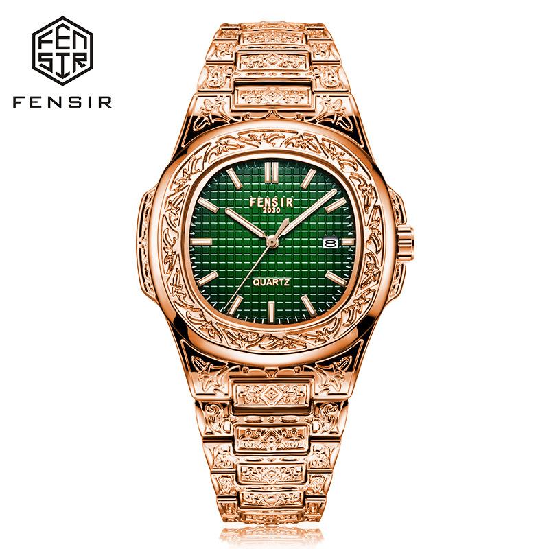 Luxus Herren Armbanduhr Leuchtend Wasserdicht Datum Herrenuhr Edelstahl Herren Quarzuhren Lässige Herrenuhr