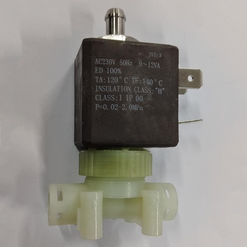 Dvoucestný 230V elektromagnetický ventil Elektromagnetický řídicí ventil Příslušenství k kávovaru Parní ventil Plastový materiál