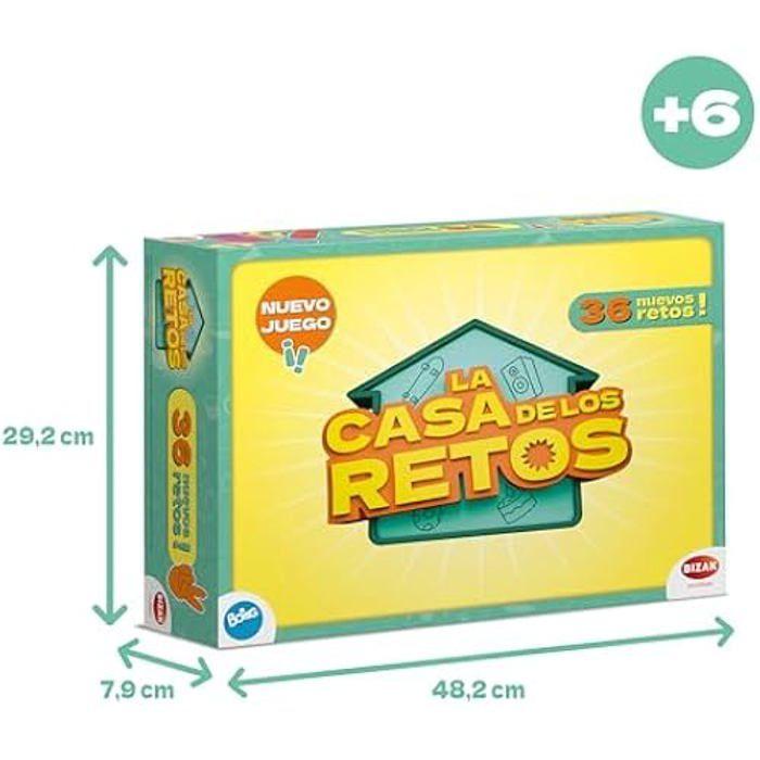 Jeu De Société - BIZAK - 35001940 - La Casa De Los Retos - À Partir De 6 Ans - 2 Joueurs Ou Plus
