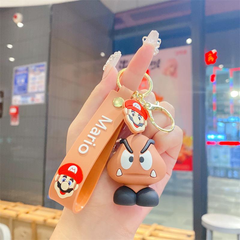 

Новый Креативный Брелок Кукла Марио Подвеска для Машины Мультяшный Интернет-Знаменитость Подвеска для Сумки Маленький Подарок