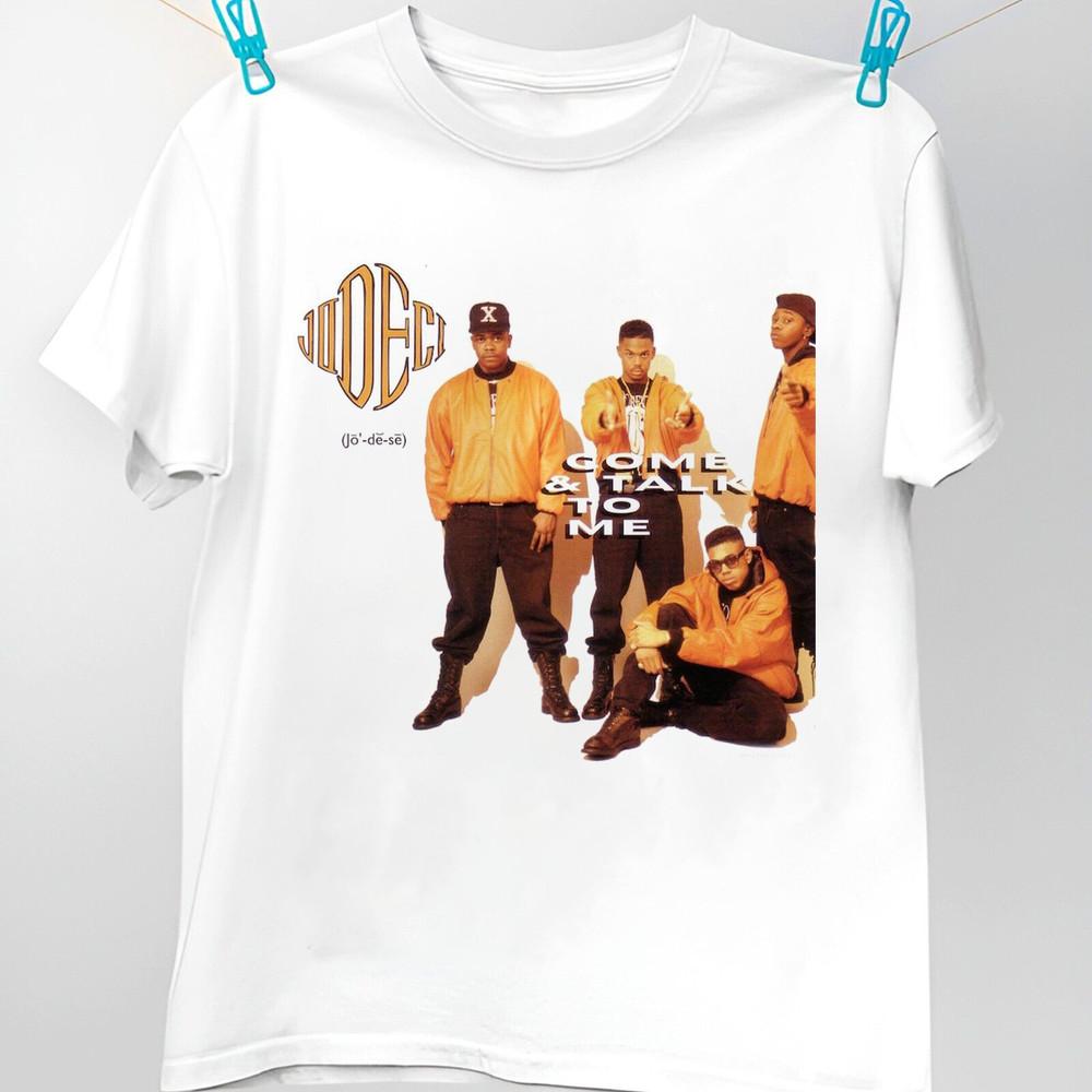 Jodeci – Come & Talk To Me Short Sleeve White All Size S-5XL Shirt QQ1252 Unisex T-Shirt M