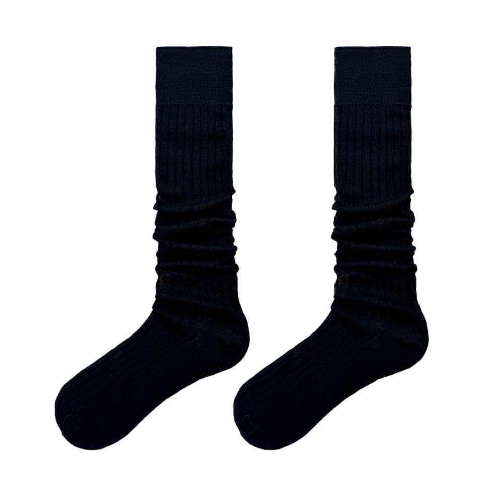 Thin Thin Long Socks Lolita Mid-tube Stocking Korean Ins Knee High Socks  Ballet