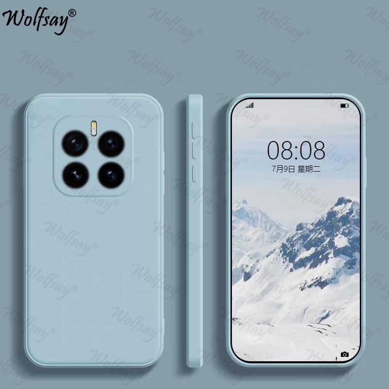 Candy Case For Honor GT Pro Case Anti-knock Original Liquid Silicone Back Case For Honor GT ProCover For Honor GT Pro 6.78 inch