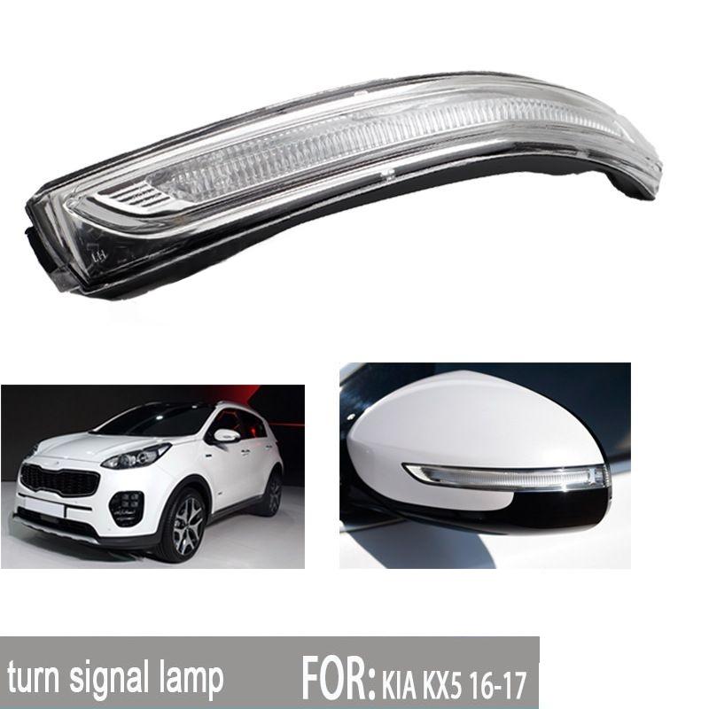 87614D9000L 87624D9000R Left Right Car Rearview Mirror Turn Signal Lamp Light LED Turn Indicating For Kia Sportage 2017 2018