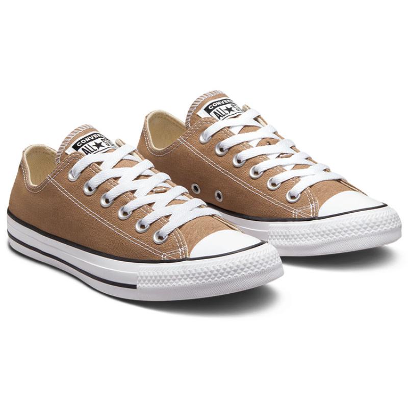Converse All Star Low Top Casual Canvas Shoe Unisex Brown
