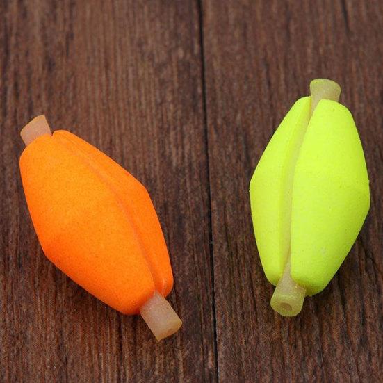 MUQZI Sports Accessory 6Pcs/Tube Olive Shape Drift Float Foam Strike Indicator Fly Fishing Accessories