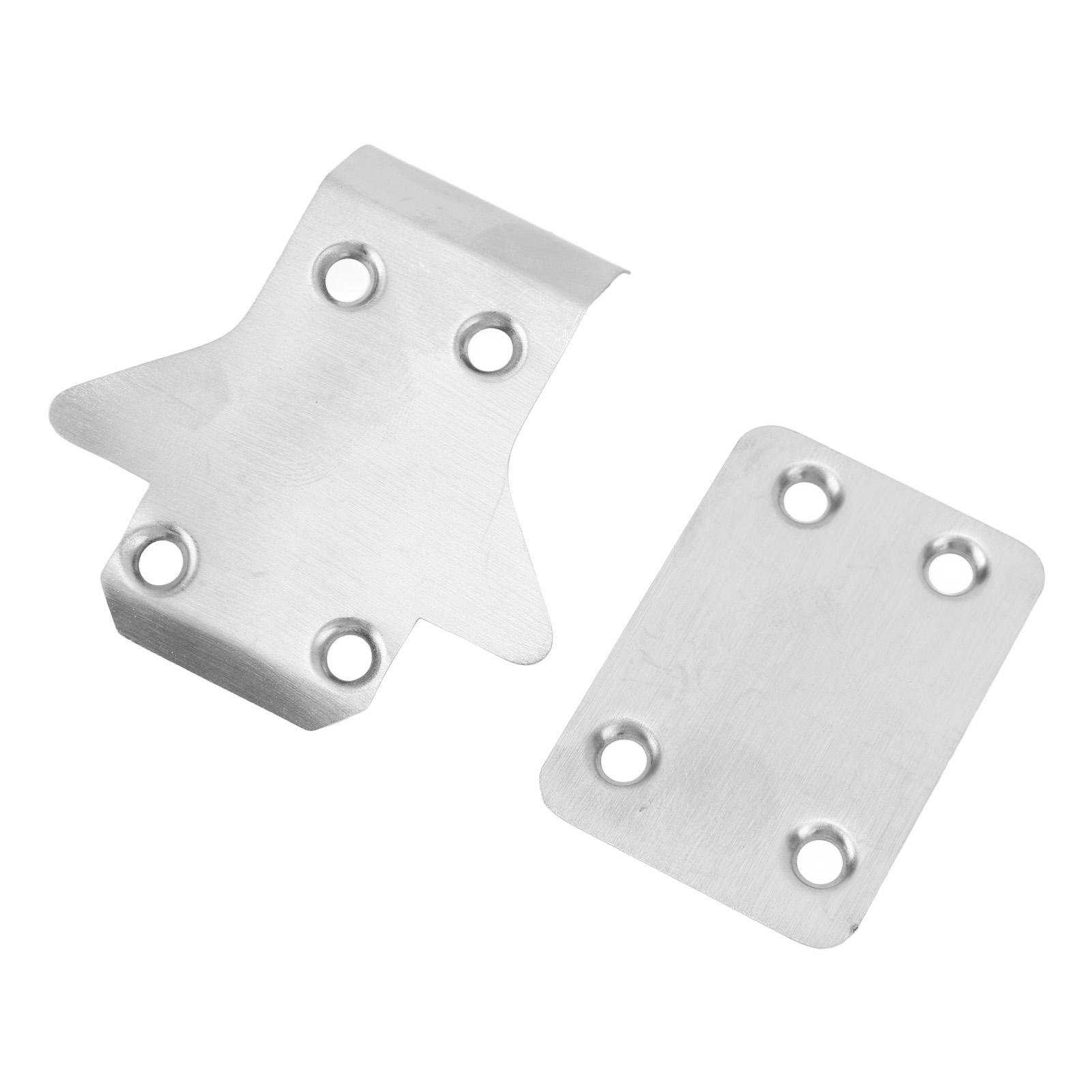 

2 шт. Захист шасі RC Професійний захист шасі RC з нержавіючої сталі для