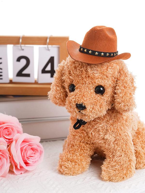 Adjustable Funny Pet Hat Breathable Pet Cowboy Hat Puppy Halloween Costumes Pet Party Decoration Pet Accessories for Small Dog