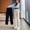 Women's Skinny Harem Pants - Stylish Narrow Straight Leg for Autumn, Spring, and Winter 2025