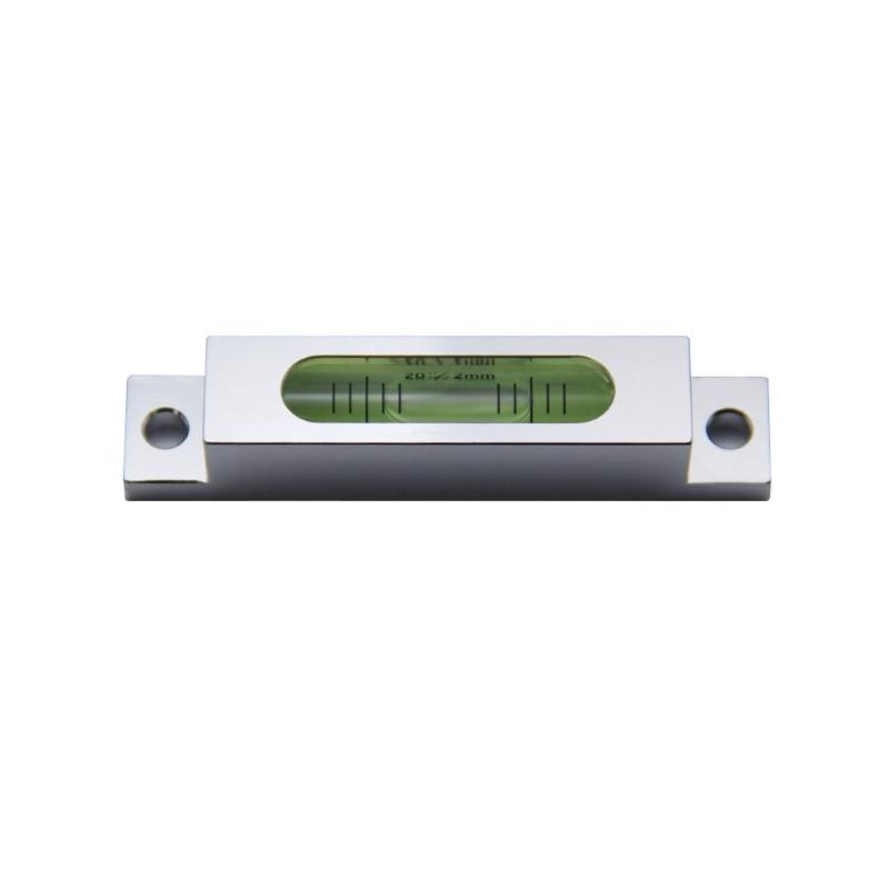 Ergonomic Portable 90mm Professional Bubble Level Gauge In Black Silver Color For Accurate Measurement In Any Environment