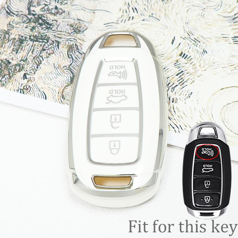 3 4 5 Button Car Key Fob Case Key Fob Cover For Hyundai I30 Ix35 Kona Encino Solaris Azera Grandeur Ig Accent Santa Fe Palisade