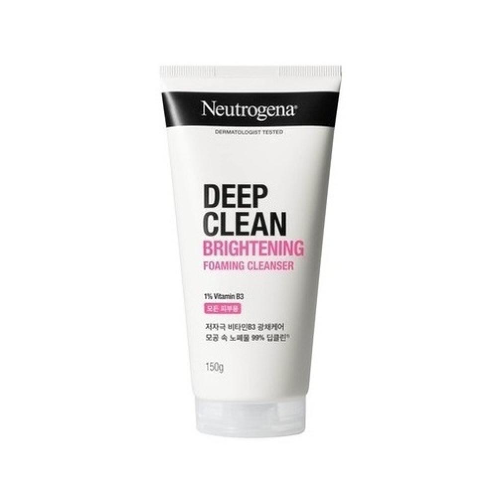 

Neutrogena Deep Clean Осветляющая очищающая пенка 150 г