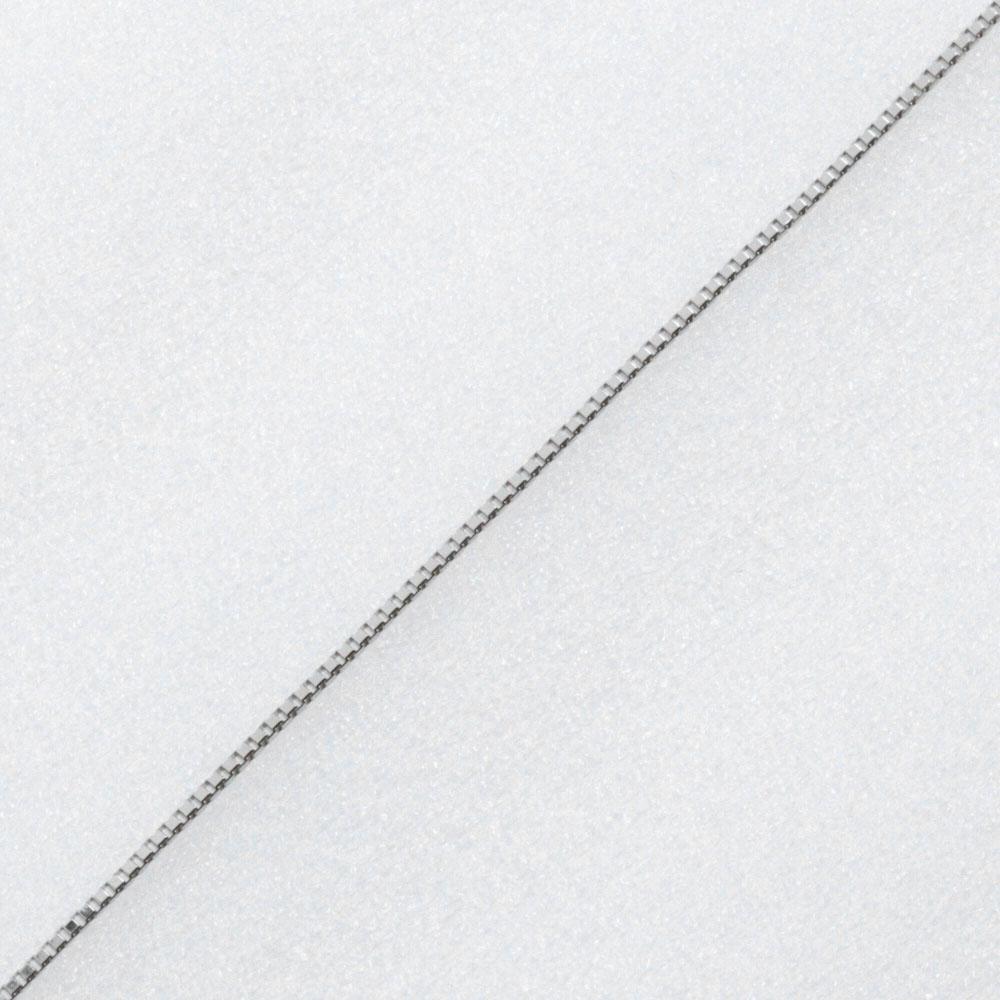 Flour Necklace Pt850Platinum/Pt900Platinum/diamond Flour 4.8g Women Used