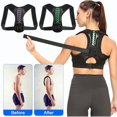 Medical Adjustable Back Posture Corrector Shoulder Clavicle Support Correction Belt for Men Women Humpback Seated Corrector