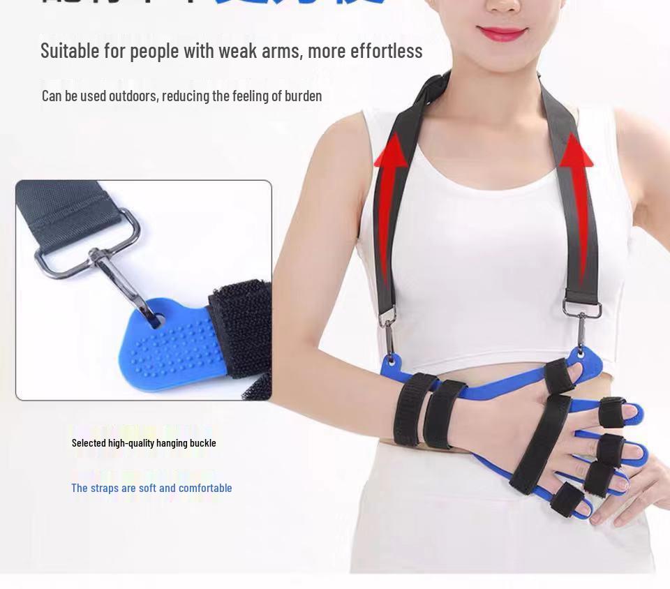 Deyue Stroke Rehabilitation Hand Massager and Finger Corrector for Hemiplegia.