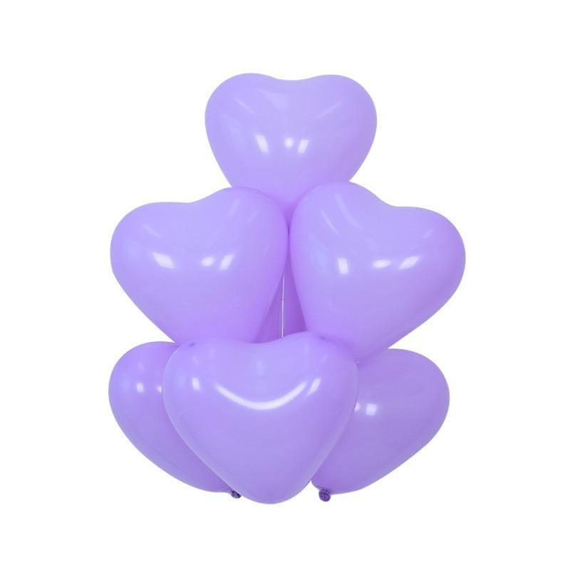 Heart Shaped Balloon Macaron Color Birthday Wedding Wedding Party Supply Decoration Confession Romantic Balloon Photography Prop