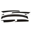 8PCS Carbon Fiber Vinyl Kühlergrill Grill Aufkleber Haut Motor Abdeckung Aufkleber Auto Wrap Trim für Honda Civic 10th 2016 2017 2018