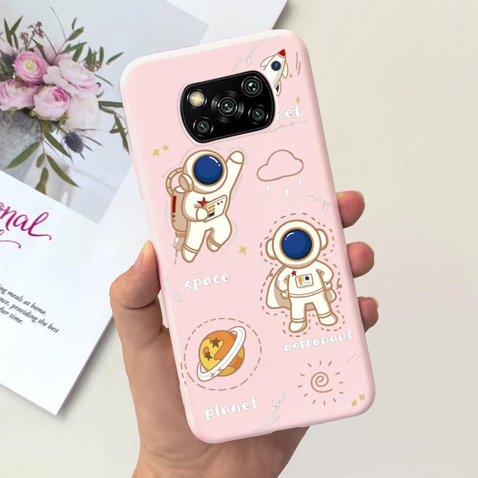 Case For Xiaomi Poco X3 Pro NFC Phone Cover Lovely Dinoaur Butterfly Silicone Soft Cases For Xiaomi Poco X3 GT X3Pro X3NFC Coque