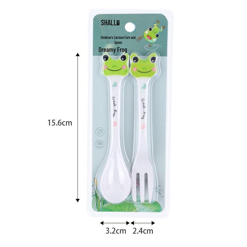 SHALL Frog Kids Melamine Tableware