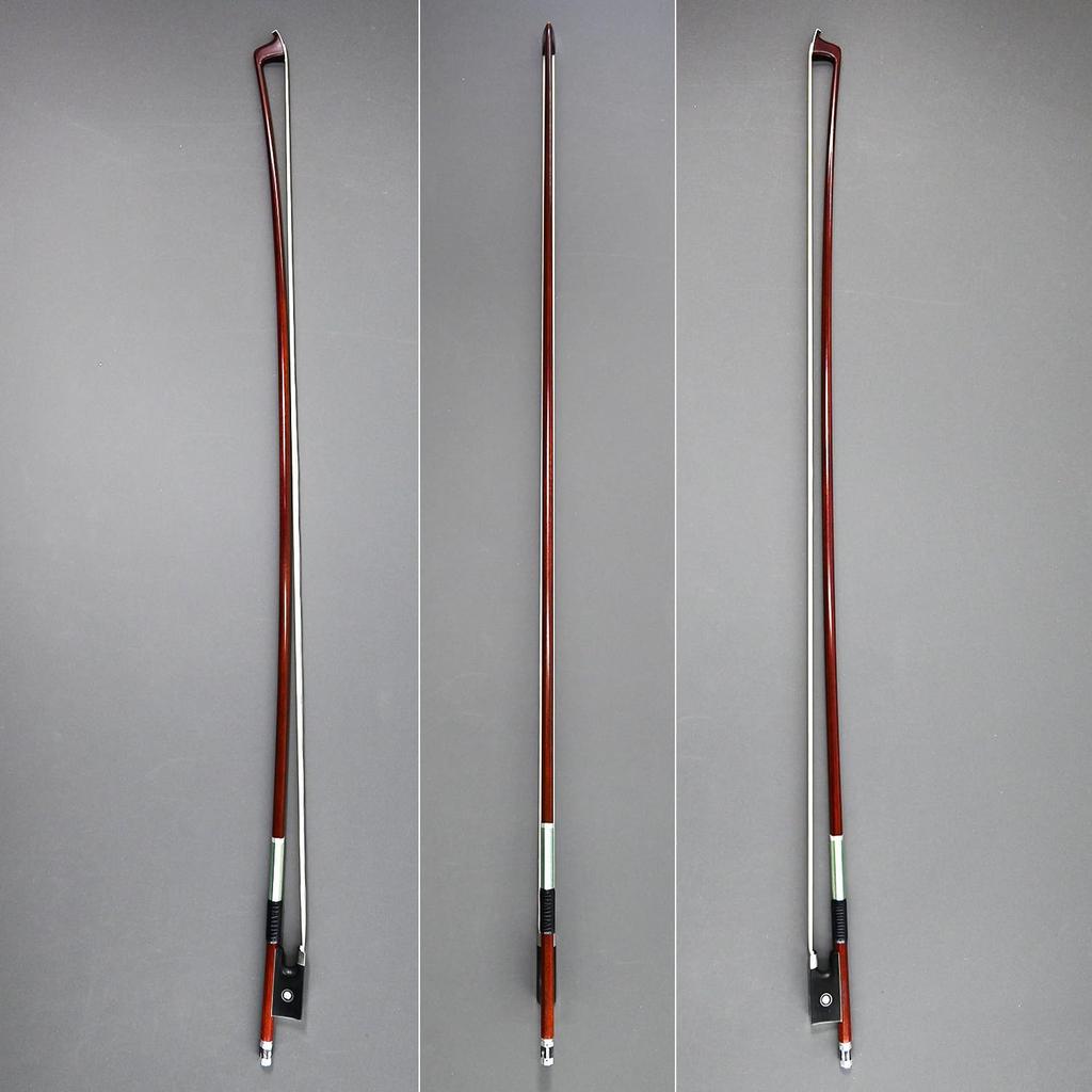 VingoBow Carbon Violin Bow with Fernambuco Performance and Skin Mongolian Horsehair Pernambuco Model 120V