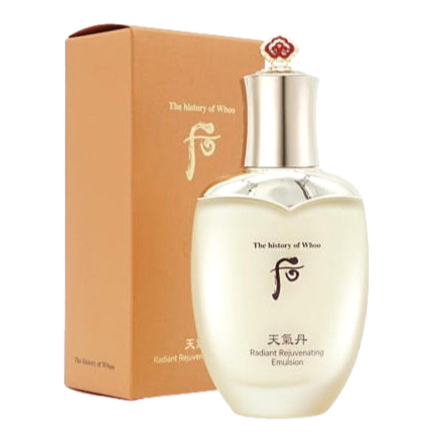 

The history of whoo Cheongidan Radiant Rejuvenating Emulsion 110 мл Корейский травяной антивозрастной и осветляющий лосьон Увлажняющий и укрепляющий K-Beauty 110ml