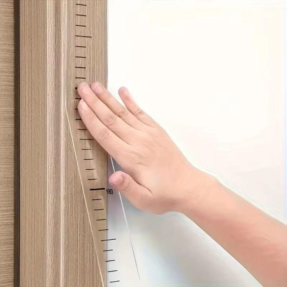Waterproof Height Measurement Wall Sticker 2-Meter Height Height Ruler Scale Growth Chart  Home Use