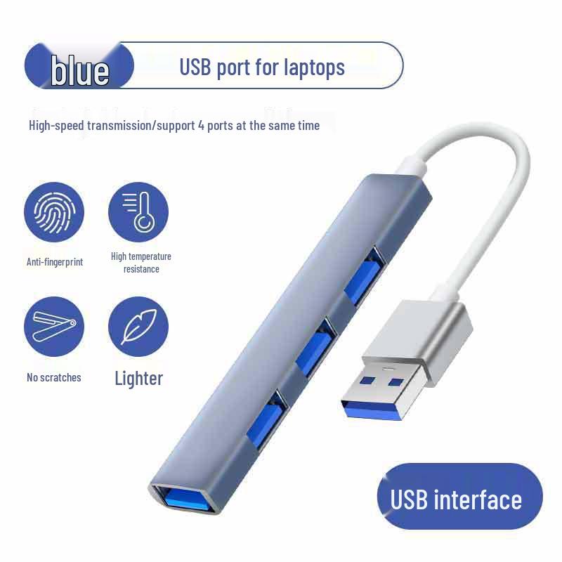 USB 3.0 Type-C 4-Port Expansion Hub for Laptops