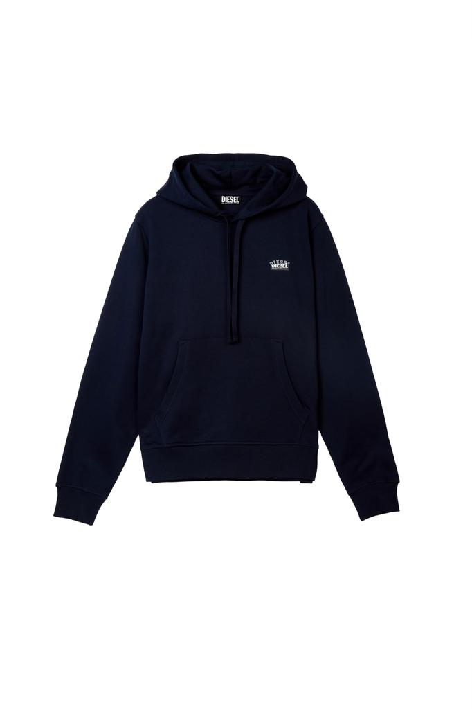 Diesel Sweatshirt Hoodie A15720RIAJH 81E Navy M Men's S-GINN-S-TUATION