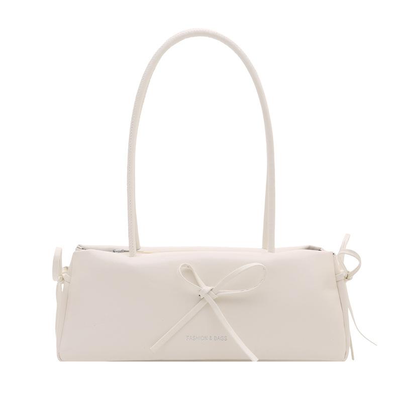 Bows Fashion Casual Large Capacity Commuting Shoulder Bag with Handle and Pillow Interior