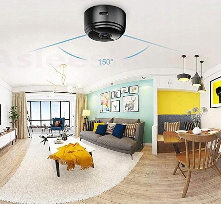 Mini Kamera Szpiegowska Fullhd Wifi Ukryta 91 Kamera Dla Dzieci Niania