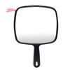 Professional Large-sized Hairdresser Hand Mirror, Salon Grade Handheld Mirror with Handle,Practical Home Use Makeup Styling Tool