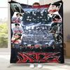 HD Stray Kids Kpop Star Flannel Blanket,Ultra Soft Warm Plush Throw for Home Bedroom Bed Sofa Cover Camping Picnic gift