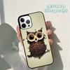 Autumu Owl bird clockwork pretty steampunk Phone Case Cover for iPhone 17 Air 16 16e 15 12 11 13 14 Pro Max Plus