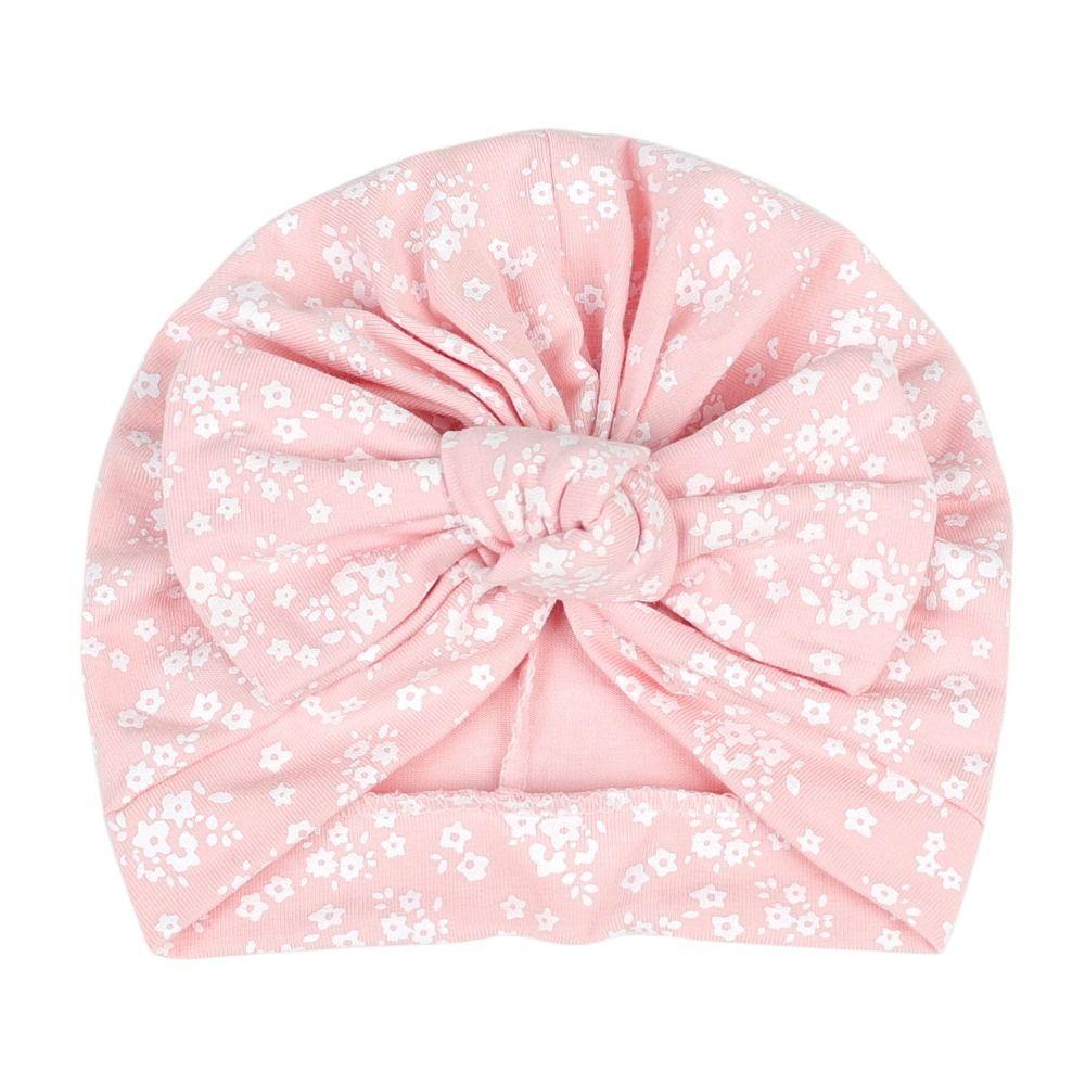 Printing Baby Turban Hat Cap 0-6 Months Beanie Bonnet Cute Toddlers Hats