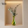 Modern Flower Vase 3D Printed Vase, Twisted Minimalist Arrangement Holders, Artistic Line Design Elegant Home Decor for Living Room Bedroom