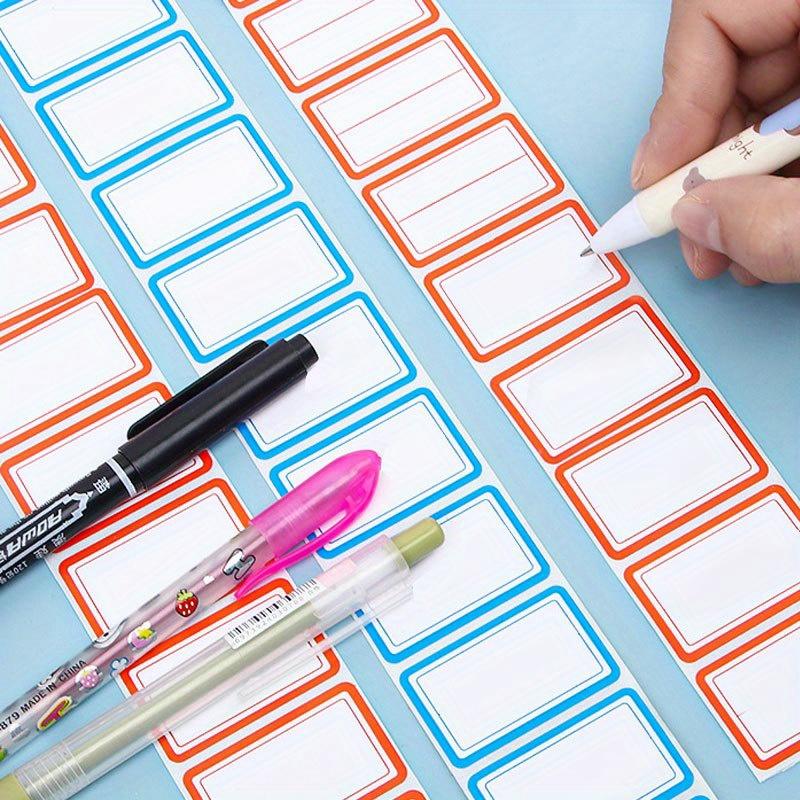 1000/2000pcs Colorful Labels Label Stickers, Easy To Peel Off, Refrigerator Stickers Color Coded Labels for Office And Classroom