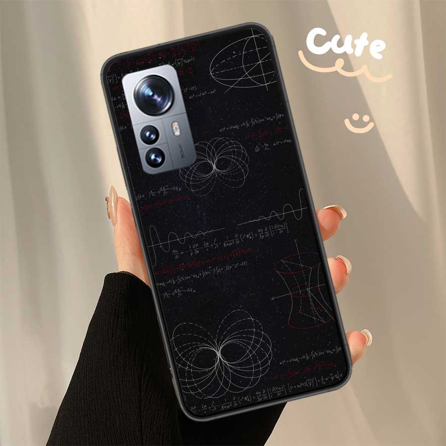 Physics Chemical Mathematics Phone Case For Xiaomi Poco X7 X6 X5 X4 X3 GT NFC M4 M5 Pro 5G M3 Mi F6 F5 F4 F3 F2 F1 Capa Coque TP