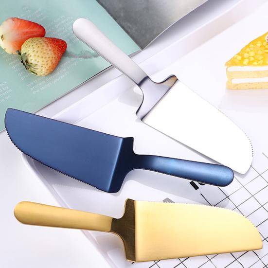 Pizza Shovel Long Lifespan Easy To Grab Stainless Steel Cake Pie Bread Slicer for Dining Room