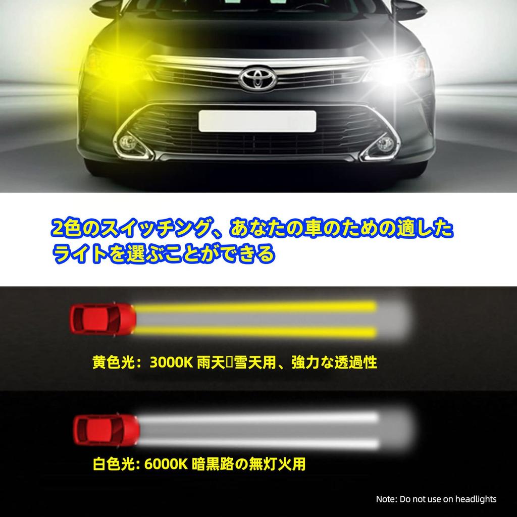 H3 LED Fog Lamp, 2 Color Switching, H3 LED Fog Lamp, 2 Color Switching