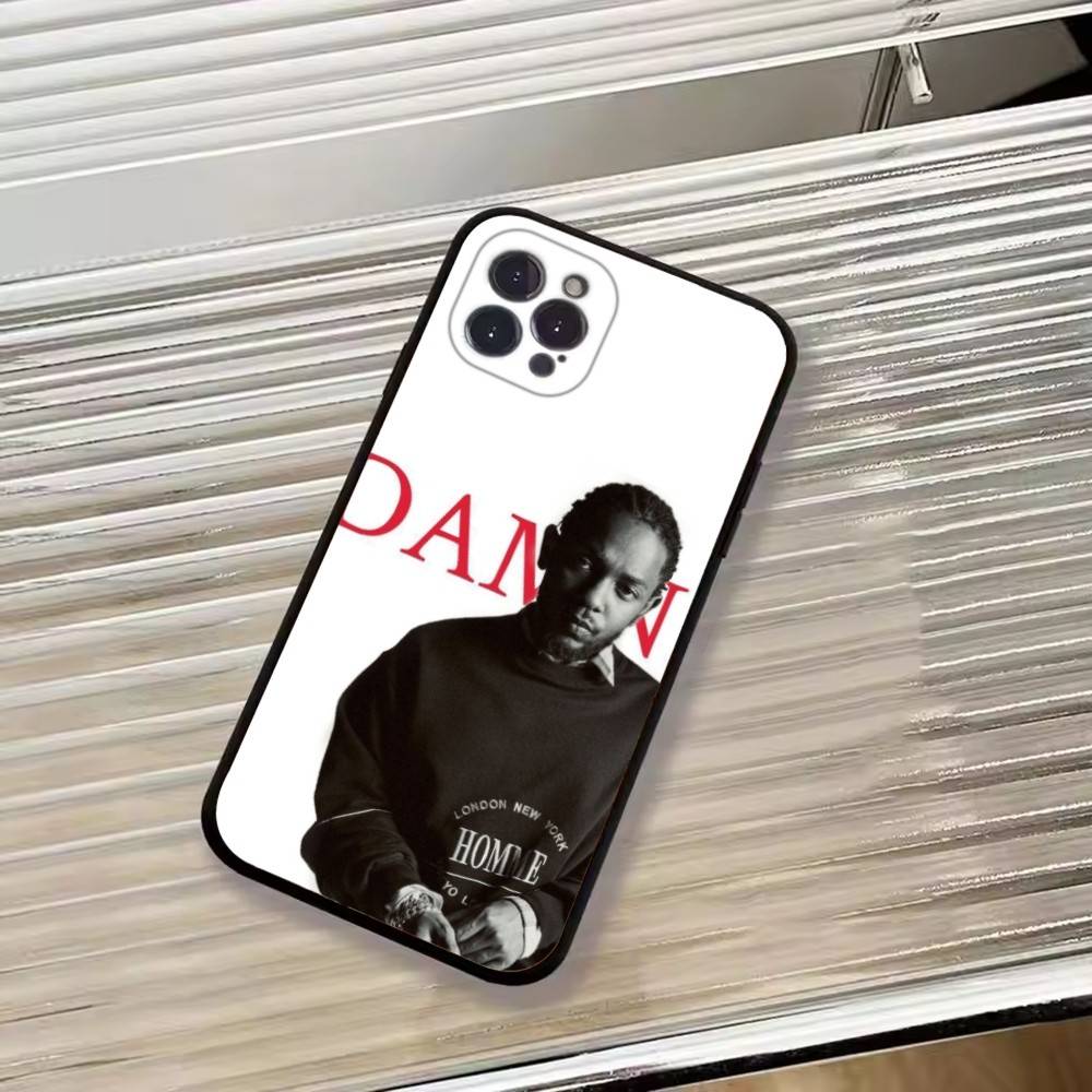 K-Kendrick Lamar Rapper Phone Case For iPhone 17, 16,15,14,13,12,11 Plus,Pro Max, Others Soft Black Cover