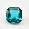 Natural Green Tourmaline Loose Gemstone 10x10mm Square Shape October Birthstone for Gem Collections