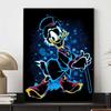 Diamond Painting Scrooge McDuck Neon Trendy Art Painting Cute DIY Rhinestone Mosaic Cross Stitch Kit Embroidery Gift, Home Decor