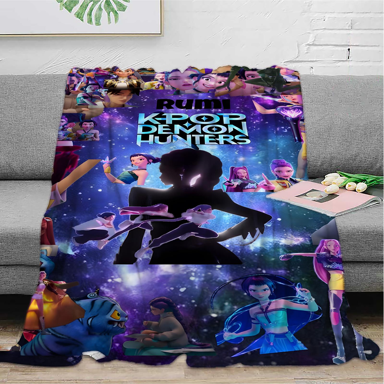 

Фланелевое цифровое печатное одеяло, кондиционер, одеяло для дивана, подарок для девочки One Size