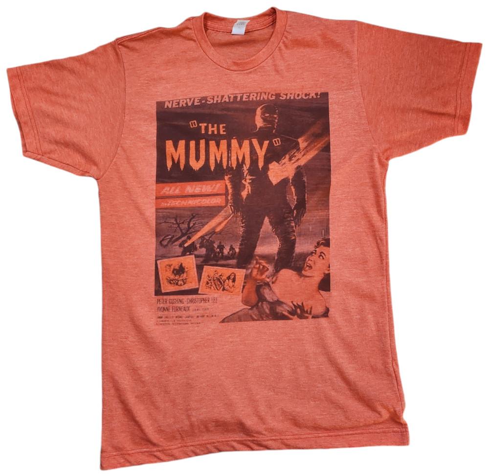 THE MUMMY 1932 Movie Poster Mens Tshirt vintage Red Unisex T-Shirt XL